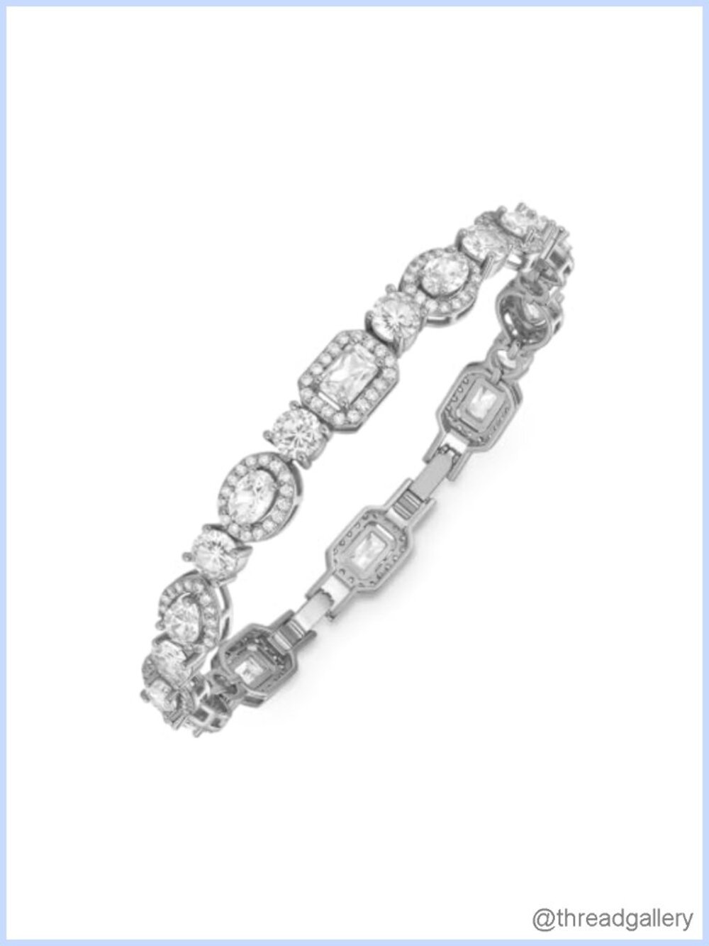 14K Gold Plated CZ Tennis Bracelet for Women, AAAAA Cubic Zirconia,